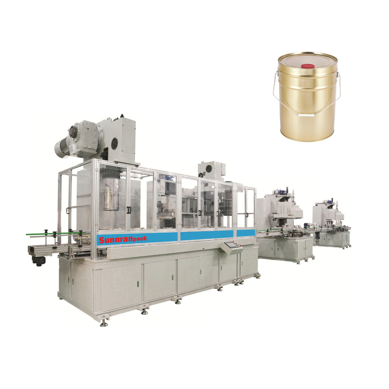 High Speed Pail & Drum Production Machine For Tin Can Making