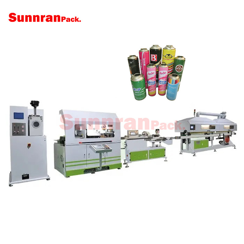 Aerosol Can Welding Line